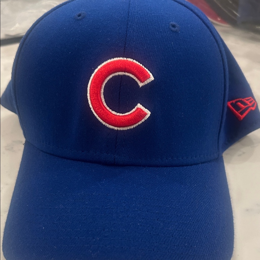 New Era Royal Blue Cap with Red Emblem